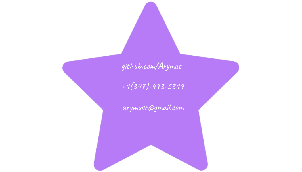 Back of my business card